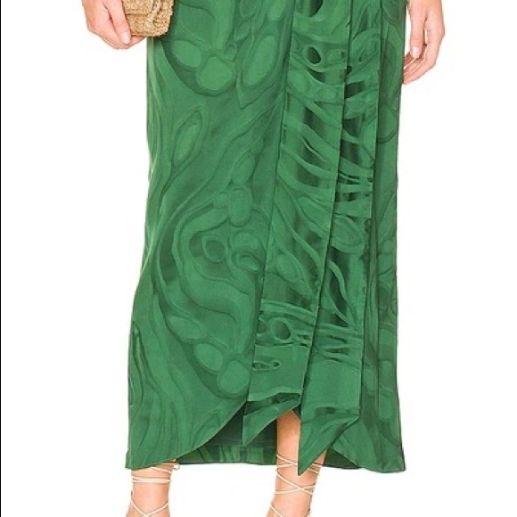 Silvia Tcherassi Bonnan skirt Emerald marble. - Picture 5 of 5